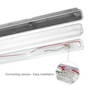 Limea LED armatur for LED rør 1x150cm IP65