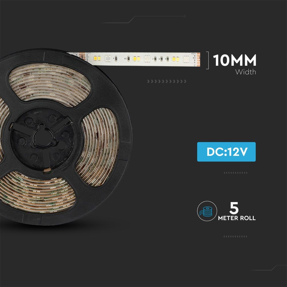 90 LED Strip Sæt - IP65 RGB+3in1 Striplys, kompatibel med Alexa og Google Home, EU-stik