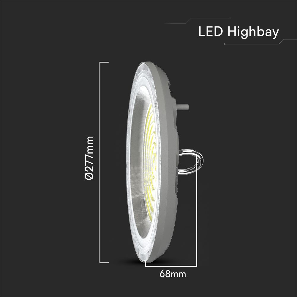 VT-91150CCT 150W LED HØJBAY 3IN1 med 150W Effekt, 12300lm, RA80 og IP65
