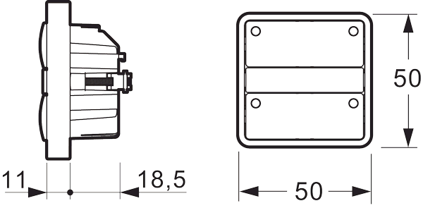 LK FUGA Wiser trådløs lysdæmper