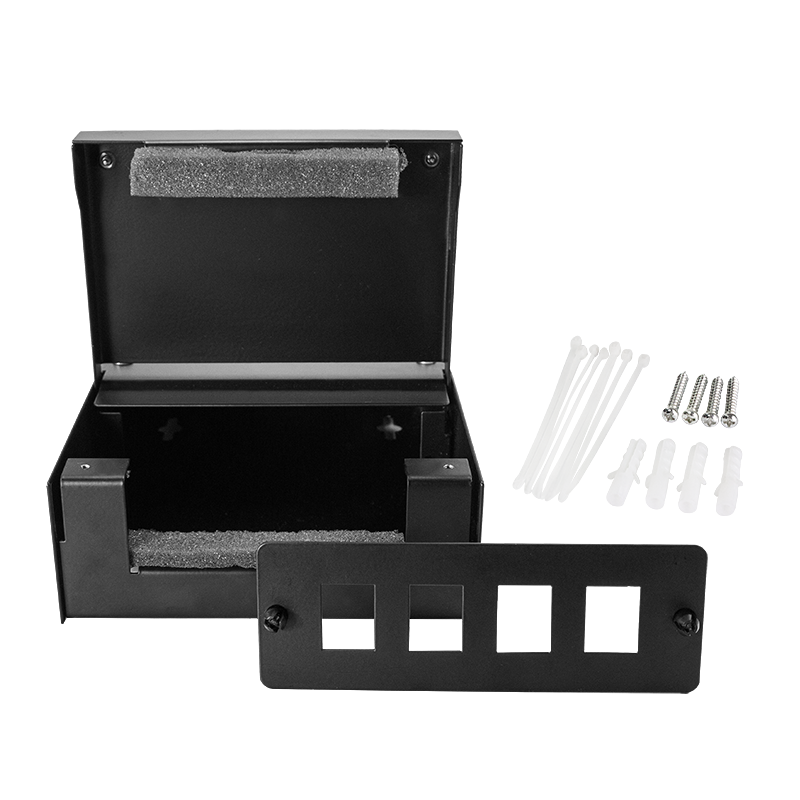 Konsolideringspunktboks - 4 keystone moduler, IP20