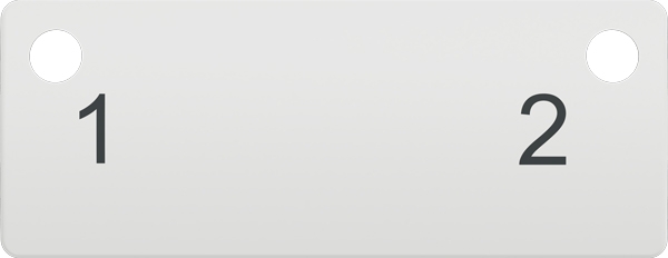 Tangent 1 / 2 for Wiser trådløs lysdæmper Hvid