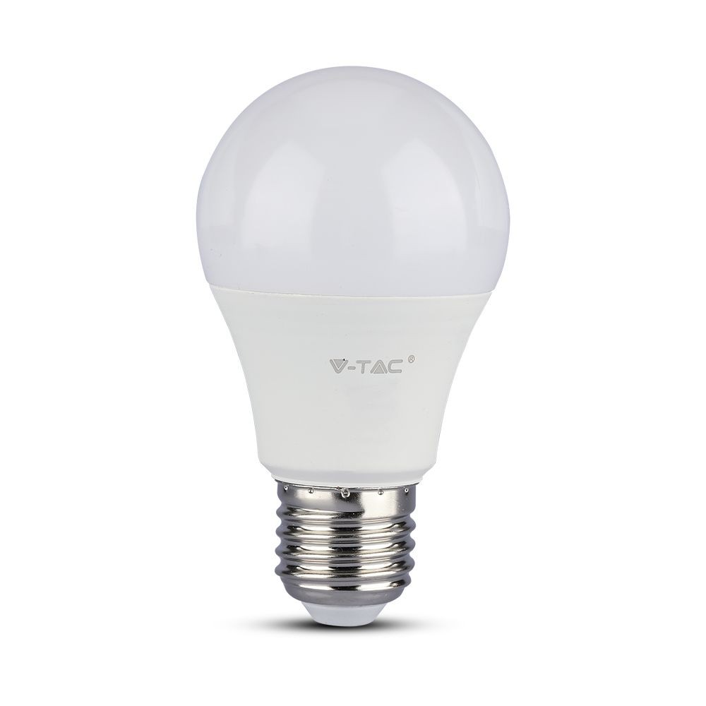 A60 LED Pære 12W E27 - Plastik, Samsung Chip, 6400K, Dæmpbar