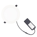 LED downlight Alisia 230V 12W 3000K dæmpbar IP44 - Rund, mat hvid