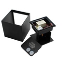 LEDlife CUBIC 6W Væglampe Sort Firkantet Op/Ned Justerbar Inde/Ude IP65 inkl. Lyskilde - 6W Effekt 230V 450lm RA 80
