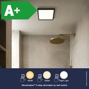 Oja Square 29, 14,5W, IP54, 3000/4000K, sort