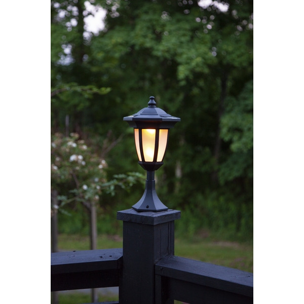 Star Trading Flamme 4-i-1 solcellelampe-sort