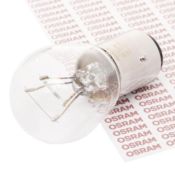 Osram original pære, bremse/baglygte 12V,  4W