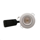 RGBW 5W Pro indbygningsspot m dæmpning, farveskift og WI-FI