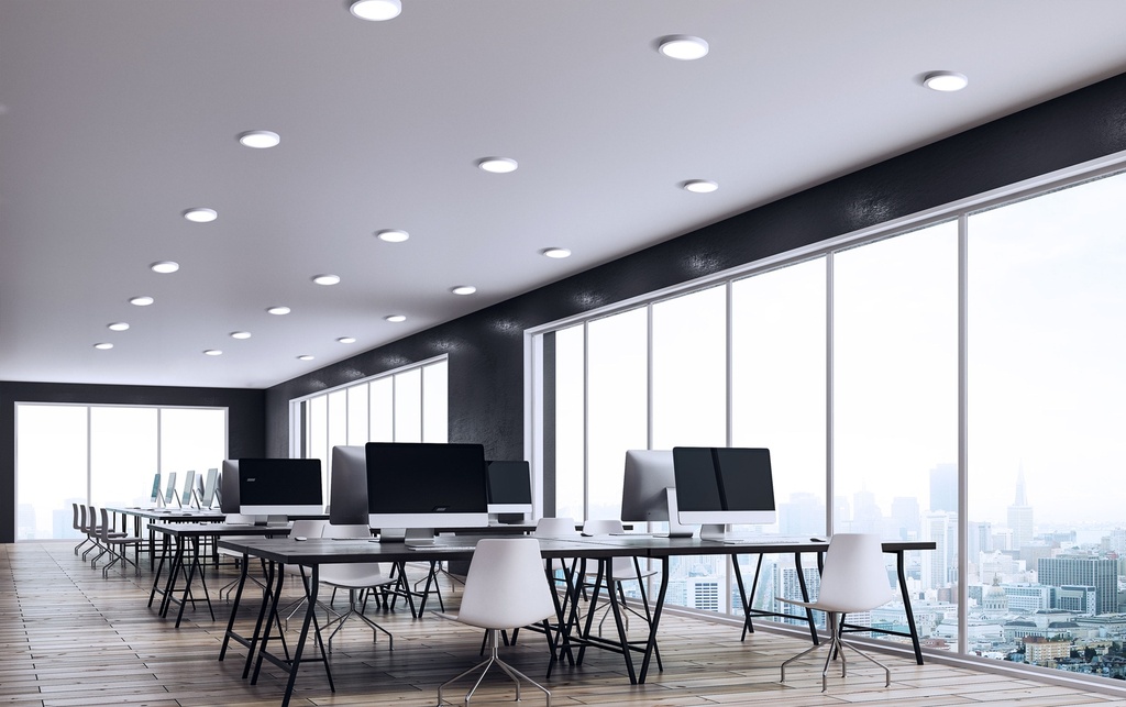 ALGINE Downlight 2-i-1 til overflade eller indbygning 12W 1150Lm 230V