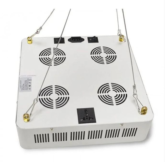 200W vækstlampe LED - Høj kvalitets grow lamp, inkl. ophæng, ægte 200W