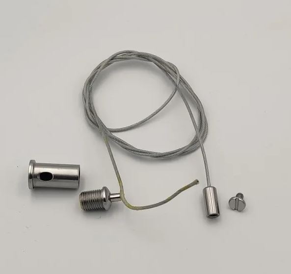 Wire ophæng til armatur - 1,5 meter, justerbar høj