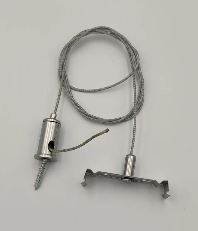 Wire ophæng til armatur - 1,5 meter, justerbar høj