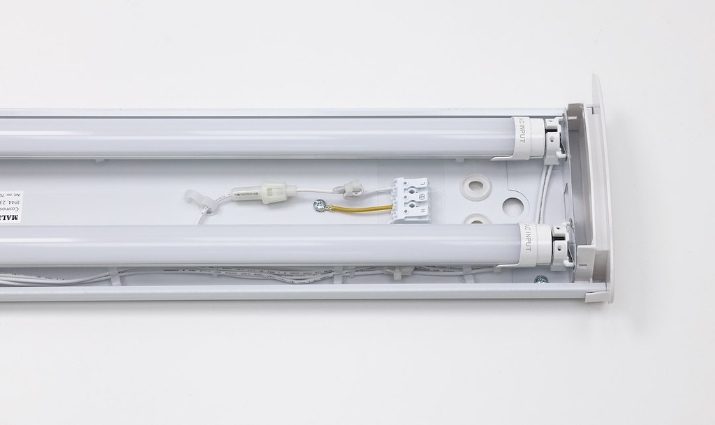 COSMOS LED-R, 2x9W. 3000K. Transparent, IP44