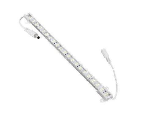 1 meter vandtæt aluprofil til vækst - 24V, 19,5W LED, 3:1 rød/blå fordeling, IP65, med stik