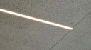 LED lysskinne 19W 60 cm 3000K til Troldtekt og akustikloft, 24V