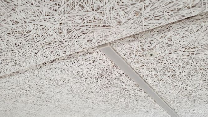 LED lysskinne 27W 90 cm 4000K til Troldtekt og akustikloft, 24V