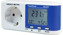PeakTech Energimåler m. schuko jord til stikkontak 16A