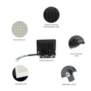 10W LED Projektør 4000K 975 Lumen