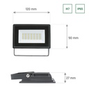 20W LED Projektør 3000K 1950 Lumen