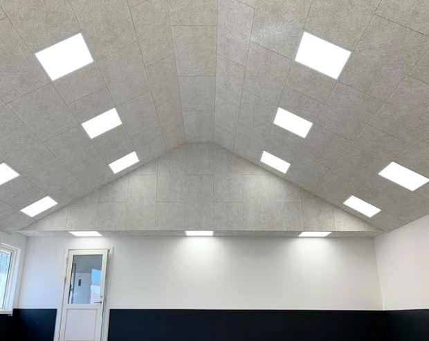 V-Tac 60x60 LED panel - 36W, 3820lm, 105lm/w, hvid kant