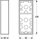 LK Fuga underlag 2½ modul - hvid