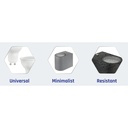 PARETE GU10 væglampe grå