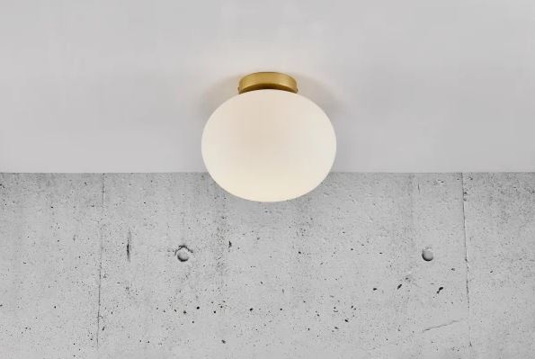 Alton loft, E27, opalhvid