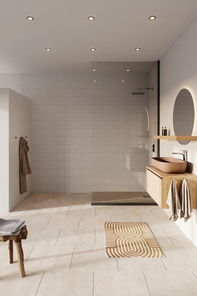 Indbygningsspot Leonis 2700K, 3-kit, nikkel, IP65