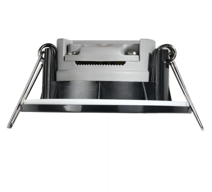 Indbygningsspot Leonis 2700K, 3-kit, nikkel, IP65