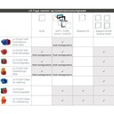 LK Fuga ramme Softline 68 1m - stålmetallic