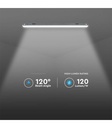 V-Tac vandtæt LED armatur - 120 cm, 36W, 4320lm, I