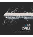 V-Tac vandtæt LED armatur - 120 cm, 36W, 4320lm, I