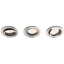 DONEGAL recessed nickel 3xNW 230V