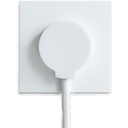 NORM flad stikprop, hvid