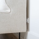 NORM flad stikprop, hvid