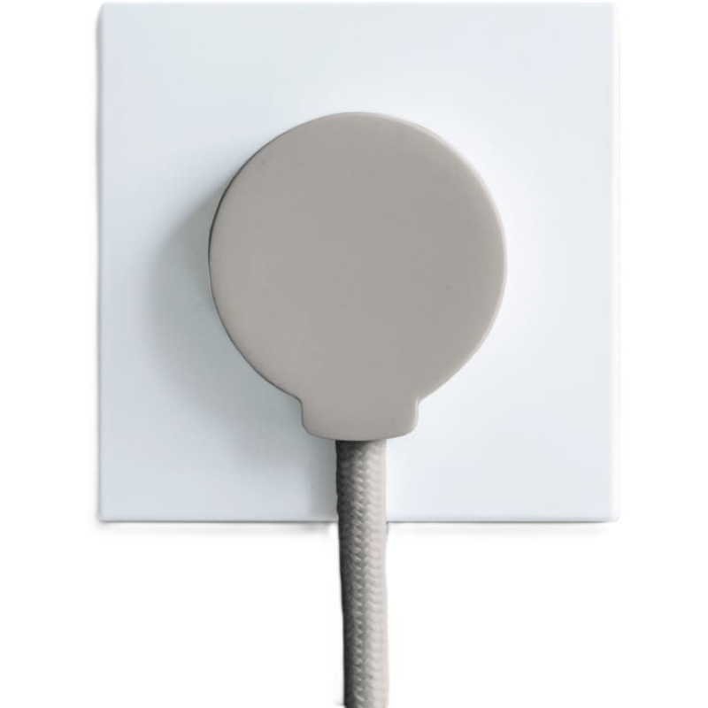 NORM flad stikprop, grå