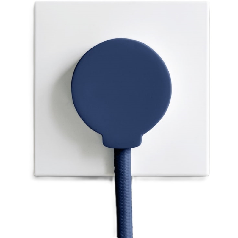 NORM flad stikprop, blå