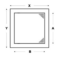 Inspektionslem - 317x417mm / 363x268mm