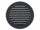 Rund ventilationsrist - Ø80mm, Grafit