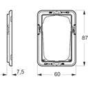 LK Fuga teknisk monteringsramme 1½m