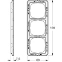 LK Fuga teknisk monteringsramme 3x1m