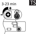 Loftventilator - aRid Ø100 TS, Tidsafbryder, 15W 104m3/h
