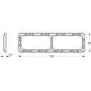 LK Fuga teknisk monteringsramme 2x2m vandret