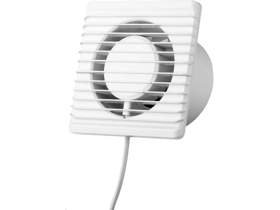 Vægventilator - planet eneRgy Ø125 HS, Fugtsensor, 8W