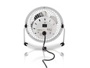Miniventilator - Ø10cm, USB, Hvid
