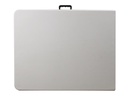Klapbord - Hvid, 180 x 75 x 74cm
