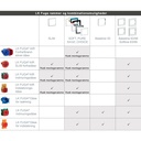 LK Fuga ramme Softline 63 1½m - hvid