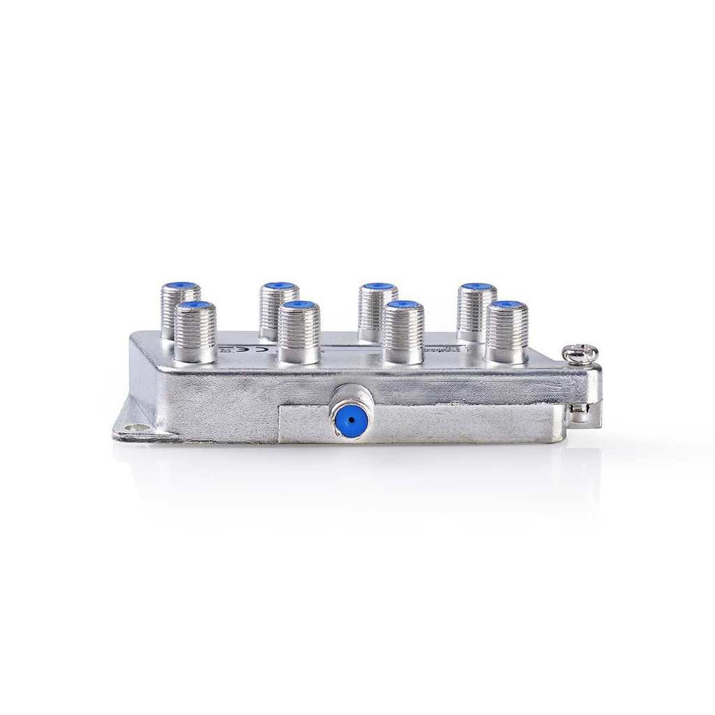 TV/FM/SAT antennesplitter - 8 vejs 5-2400MHz (til F stik)
