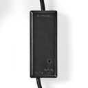 Indendørs DVB-T antenne - 0-25km, 28dB, FM/VHF/UHF, Grå